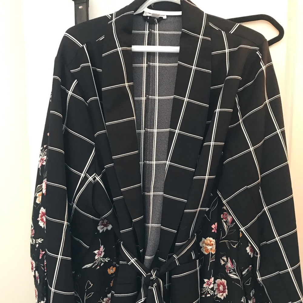 Pin stripped blazer